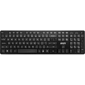 MSI ACCY Bill, RF1430  Vezetéknélküli billenytűzet +  MA04W  Vezetéknélküli egér, Fekete