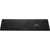 MSI ACCY Bill, RF1430  Vezetéknélküli billenytűzet +  MA04W  Vezetéknélküli egér, Fekete