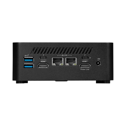 MSI Business DT Cubi NUC 1M-251BEU, Core 3 100U, DDR5, NVME, 2,5", AX+BT5.3, Thunderbolt4 x2, RJ45 x2, HDMI x2, Black