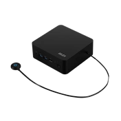 MSI Business DT Cubi NUC 1M-251BEU, Core 3 100U, DDR5, NVME, 2,5", AX+BT5.3, Thunderbolt4 x2, RJ45 x2, HDMI x2, Black