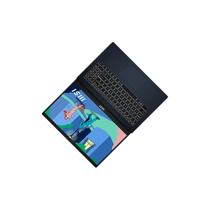 MSI Business NB Modern 15 B7M-455, 15.6" FHD, Ryzen 5 7430U, 16GB, 512GB M.2, INT, NOOS, Ezüst