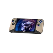 MSI Claw 8 AI+ A2VM kézi játékkonzol - 8" 120Hz, Intel Core Ultra 7 258V, 32GB RAM, 1TB SSD, Windows 11 Home, Sandstorm