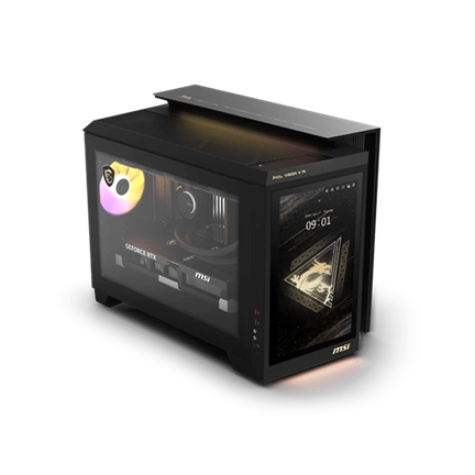 MSI GAMING DT MEG Vision X AI 2NVV7-047EU, Ultra 7 265K, 128GB, 2TB, RTX 5080 16GB, 1200W, Liquid, Win11H, 13" FHD panel