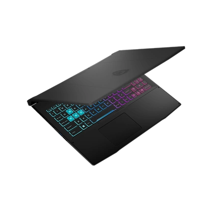 MSI Gaming NB Katana 15 B13VFK-2290, 15.6" QHD 165Hz, i5-13420H, 16GB, 512GB M.2, RTX 4060 8GB, noOS, Fekete