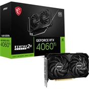 MSI GeForce RTX 4060 TI VENTUS 2X BLACK 16GB DDR6 OC