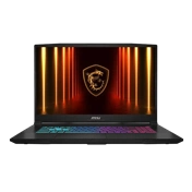 MSI Katana 17 HX B14WFK-284 notebook 17,3" QHD 240Hz, Intel Core i7-14650HX, 16GB, 1TB, RTX 5060 8GB, nincs OS, fekete
