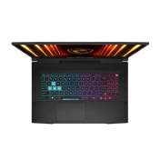 MSI Katana 17 HX B14WGK-073 notebook 17,3" QHD 165Hz, Intel Core i9-14900HX, 32GB, 1TB, RTX 5070 8GB, nincs OS, fekete