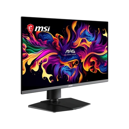 MSI MAG 272UP QD-OLED E16 gaming monitor 26,5" UHD 3840x2160, 165Hz, 150000:1 CR, 250cd/m2, 0,03ms, 2x HDMI, DP, USB-C