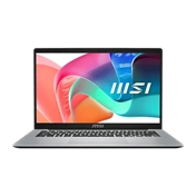 MSI Modern 14 F13MG-848XHU notebook - Intel Core i5-1334U, 16GB, 512GB SSD, nincs OS, szürke