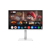 MSI Monitor Business Modern MD272UPSW 27" UHD, 3840x2160, 60Hz, IPS, 4ms, HDMI, DP, USB-C, White - SMART