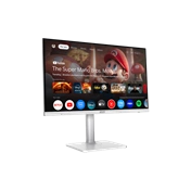 MSI Monitor Business Modern MD272UPSW 27" UHD, 3840x2160, 60Hz, IPS, 4ms, HDMI, DP, USB-C, White - SMART