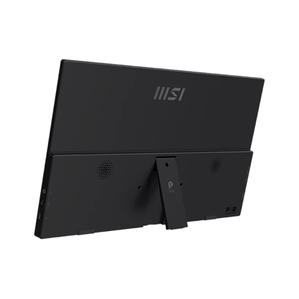 MSI Monitor Business PRO MP165 E6, 15,6" FHD 1920x1080, IPS, 250 cd/m2, 16:9, 60 Hz, 4ms, 2x USB-C, miniHDMI, Black