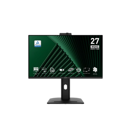 MSI Monitor Business PRO MP275QPDG 27" QHD 2560x1440, IPS 16:9 100Hz, 1 ms, 2x HDMI, DP,  Docking, Black