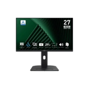 MSI Monitor Business PRO MP275QPG 27" QHD 2560x1440, IPS 16:9 100Hz, 1 ms, 2x HDMI, DP,  Black