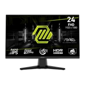 MSI Monitor GAMING MAG 242F Rapid IPS LED 24" FHD 1920x1080, 16:9, 1000:1 CR, 300cd/m2, 1ms, 180Hz, DP, 2x HDMI