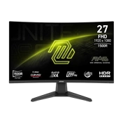MSI Monitor GAMING MAG 276CF E20 27" Rapid VA FHD 1920x1080 16:9, 4000:1, 280Hz 2x HDMI, DP, Black