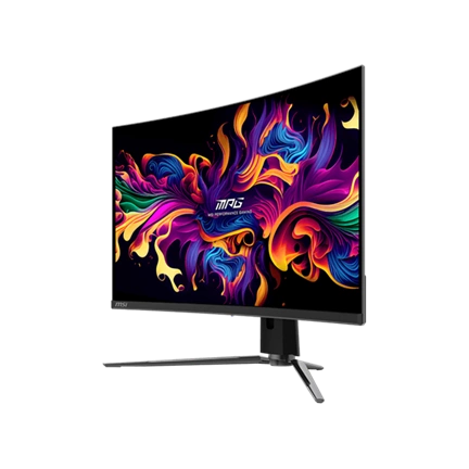 MSI Monitor GAMING MPG 321CURX QD-OLED Ívelt 31,5" UHD 3840x2160, 1700R, 240Hz, 0,03ms, 2x HDMI, DP, USB-C