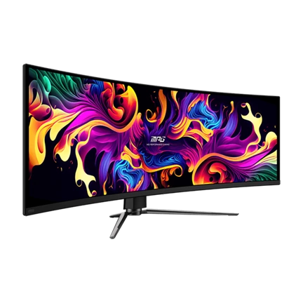 MSI Monitor GAMING MPG 491CQPX QD-OLED Ívelt 49" 5120x1440, 32:9, 1800R, 0,03ms, 240Hz, 2x HDMI, DP, USB-C, Black