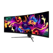 MSI Monitor GAMING MPG 491CQPX QD-OLED Ívelt 49" 5120x1440, 32:9, 1800R, 0,03ms, 240Hz, 2x HDMI, DP, USB-C, Black