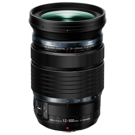 OM System M.Zuiko Digital 12-100mm f/4 ED IS PRO objektív (fekete) - 80 000 Ft cashback 2026/01/06-ig