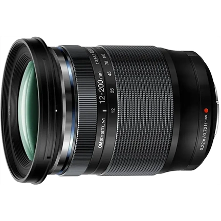 OM System M.Zuiko Digital 12-200mm f/3.5-6.3 ED objektív (fekete) - 80 000 Ft cashback 2026/01/06-ig