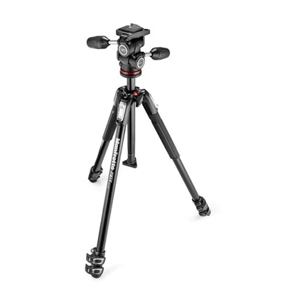 Manfrotto Hobbist 190X alu 3 szekciós fotó állvány és MH804-3W 3d fotó fej állványszett Manfrotto Hobbist 190X alu 3 szekciós fotó állvány és MH804-3W 3d fotó fej állványszett