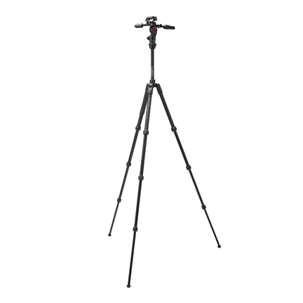 Manfrotto Befree GT alu állvány tekerős zár +3D live fotó/videó fej