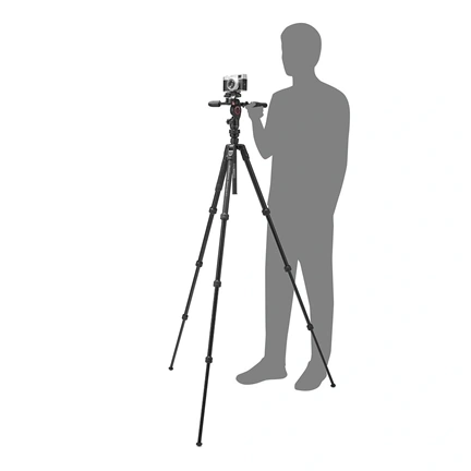 Manfrotto Befree GT alu állvány tekerős zár +3D live fotó/videó fej