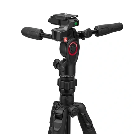 Manfrotto Befree GT alu állvány tekerős zár +3D live fotó/videó fej