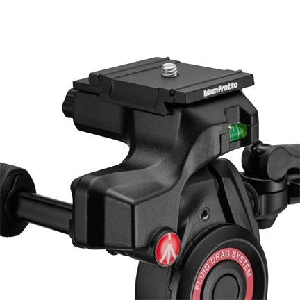 Manfrotto Befree GT alu állvány tekerős zár +3D live fotó/videó fej