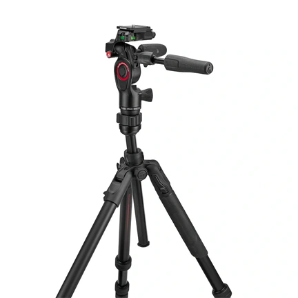 Manfrotto Befree GT alu állvány tekerős zár +3D live fotó/videó fej