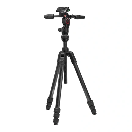 Manfrotto Befree GT karbon állvány tekerős zár +3D live fotó/videó fej