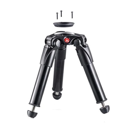 Manfrotto MVT535HH alu szimpla lábas hi hat videó állvány, 75-60mm-es csészével