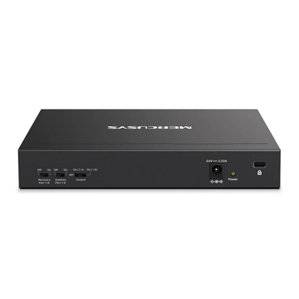 Mercusys MS110CMP 8-Port 10/100 Mbps + 2-Port Gigabit Desktop Switch with 8-Port PoE+