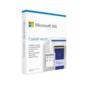 Microsoft 365 Családi verzió, 1 év. Win/MAC FPP BOX Doboz P8