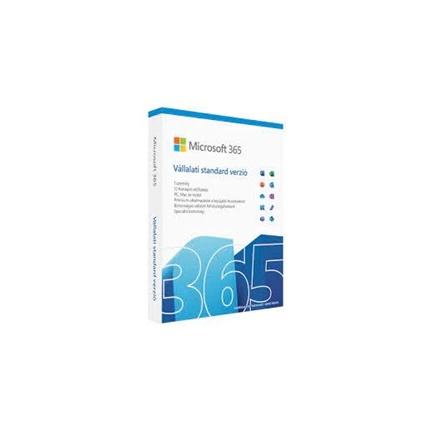 Microsoft 365 Vállalati Standard verzió (Business Standard) 1Y Win/MAC HUN FPP BOX Doboz P8