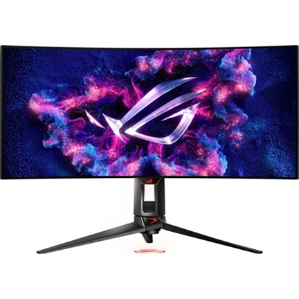 Mon Asus 34" ROG Swift PG34WCDM USB-C FreeSync Premium Pro, G-Sync - 800R - OLED