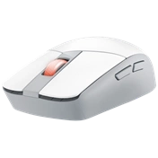 Mouse ASUS ROG Strix Impact III - vezeték nélküli gaming egér - Fehér