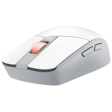 Mouse ASUS ROG Strix Impact III - vezeték nélküli gaming egér - Fehér