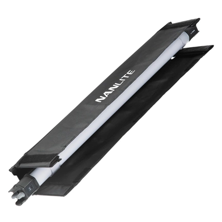 NANLITE Barndoor with Eggcrate for Pavotube II 15C
