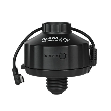 NANLITE E27 mágneses alap akkumulátoros adapter