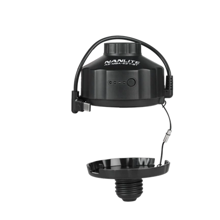 NANLITE E27 mágneses alap akkumulátoros adapter