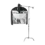 NANLITE Gömb softbox 120cm (Forza 300/500 szériához)