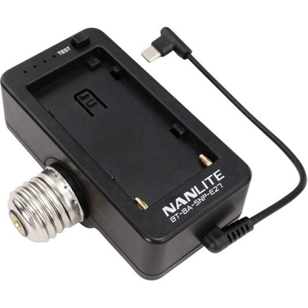 NANLITE PavoBulb 10C akkumulátor adapter E27