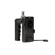 NANLITE V-mount akkumulátor markolat DC csatlakozóval