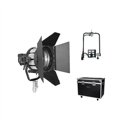 NANLUX Evoke 1200 spotlámpa FL-35YK Fresnel lencsével és repülőtéri táskával