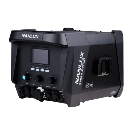 NANLUX Evoke 2400B Bi-color spotlámpa 45°-os reflektorral repülőtéri táskában NANLUX Evoke 2400B Bi-color spotlámpa 45°-os reflektorral repülőtéri táskában