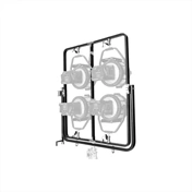 NANLUX Evoke négyes lámpakeret Junior csappal