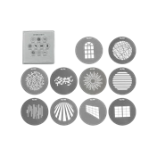 NANLUX NL Mount Projection Attachment GOBO Set 1