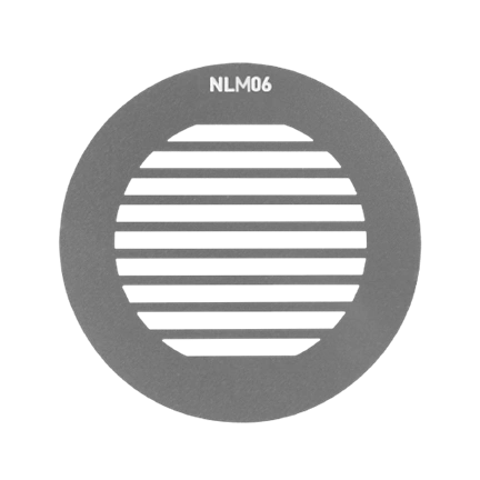 NANLUX NL Mount Projection Attachment GOBO Set 1